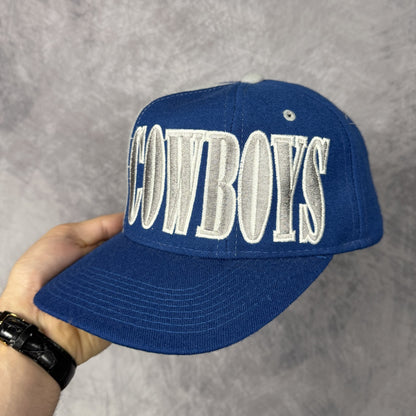 90s Blue Dallas Cowboys Starter Snapback Tri Power Hat 6829