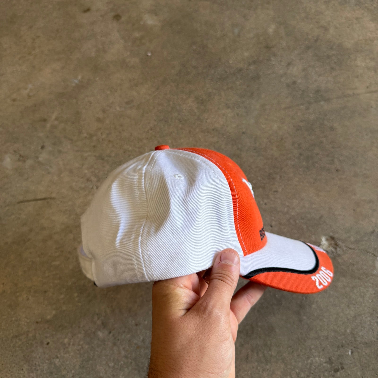 2006 Orange Texas Longhorns Rose Bowl National Championship Hat 5794