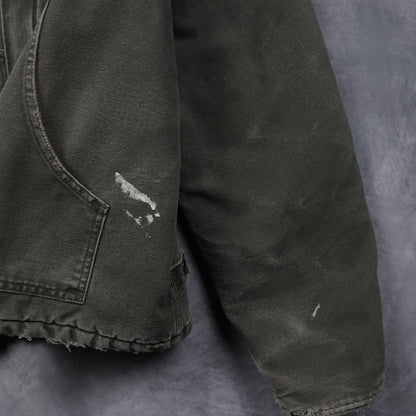 90s Moss Green Carhartt Cropped Arctic Jacket 4794