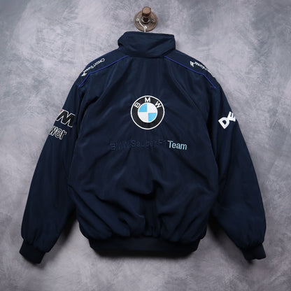 00s Navy Blue BMW Sauber F1 Team Petronas Racing Jacket 7350