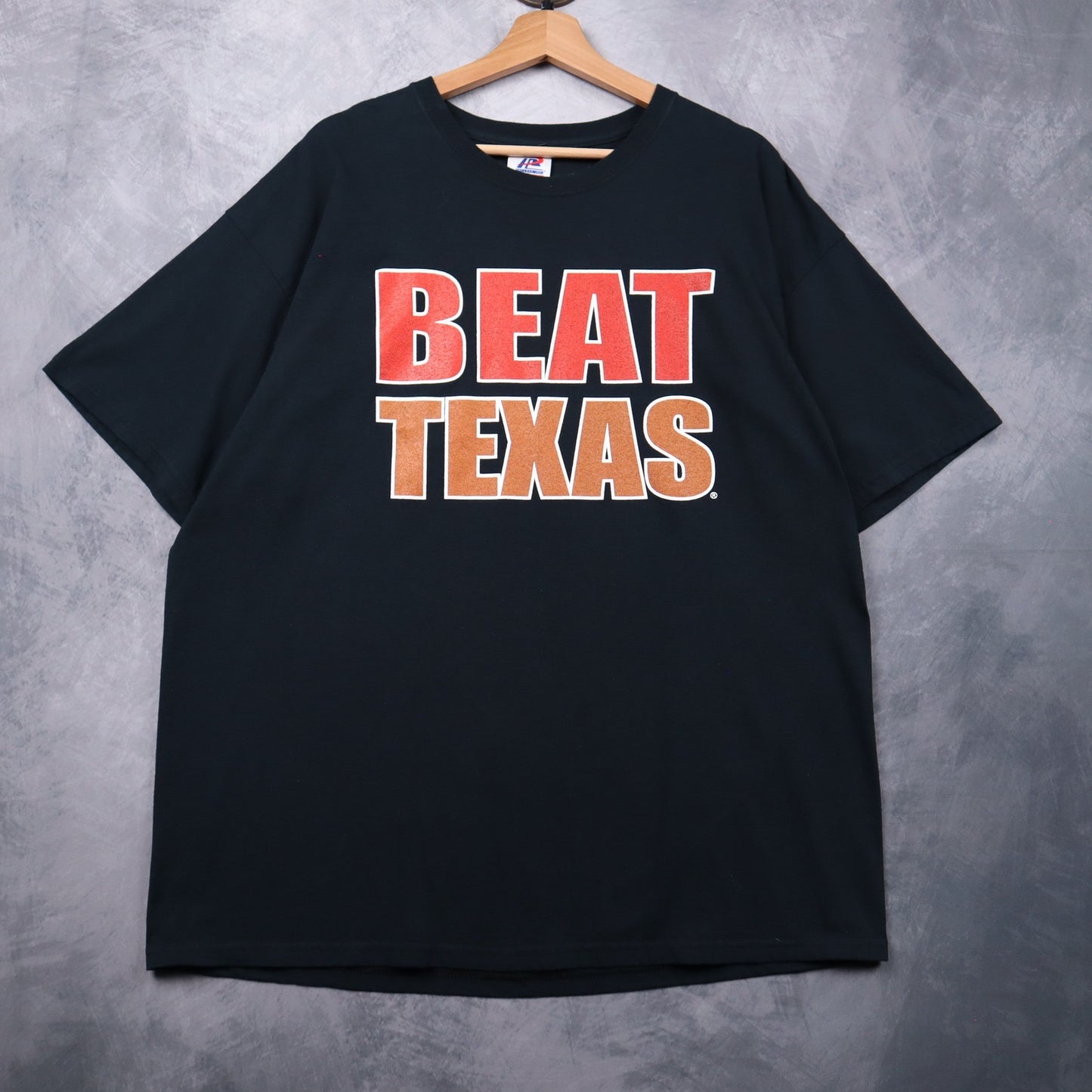 00s Black Texas Tech Red Raiders Beat Texas Shirt 4681
