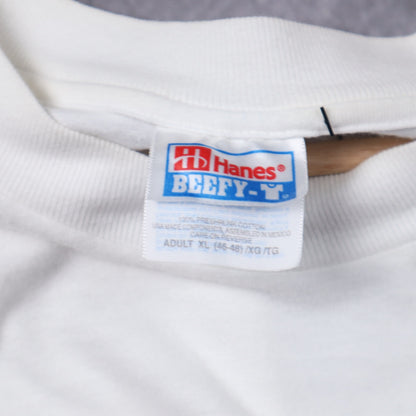 Early 2000s White Wrapture "Cut, Bleed, Die" Design Shirt 5389