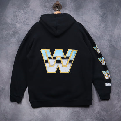00s Black John Cena Word Life WWE Hoodie 5114