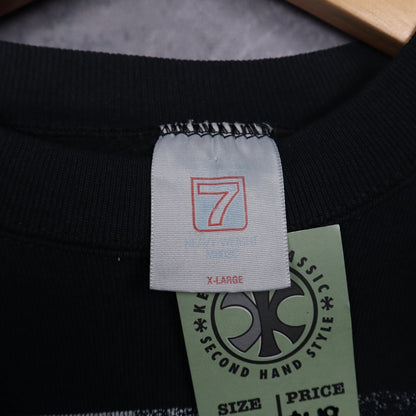 1991 Black Raiders NFL Crewneck Sweatshirt 6534