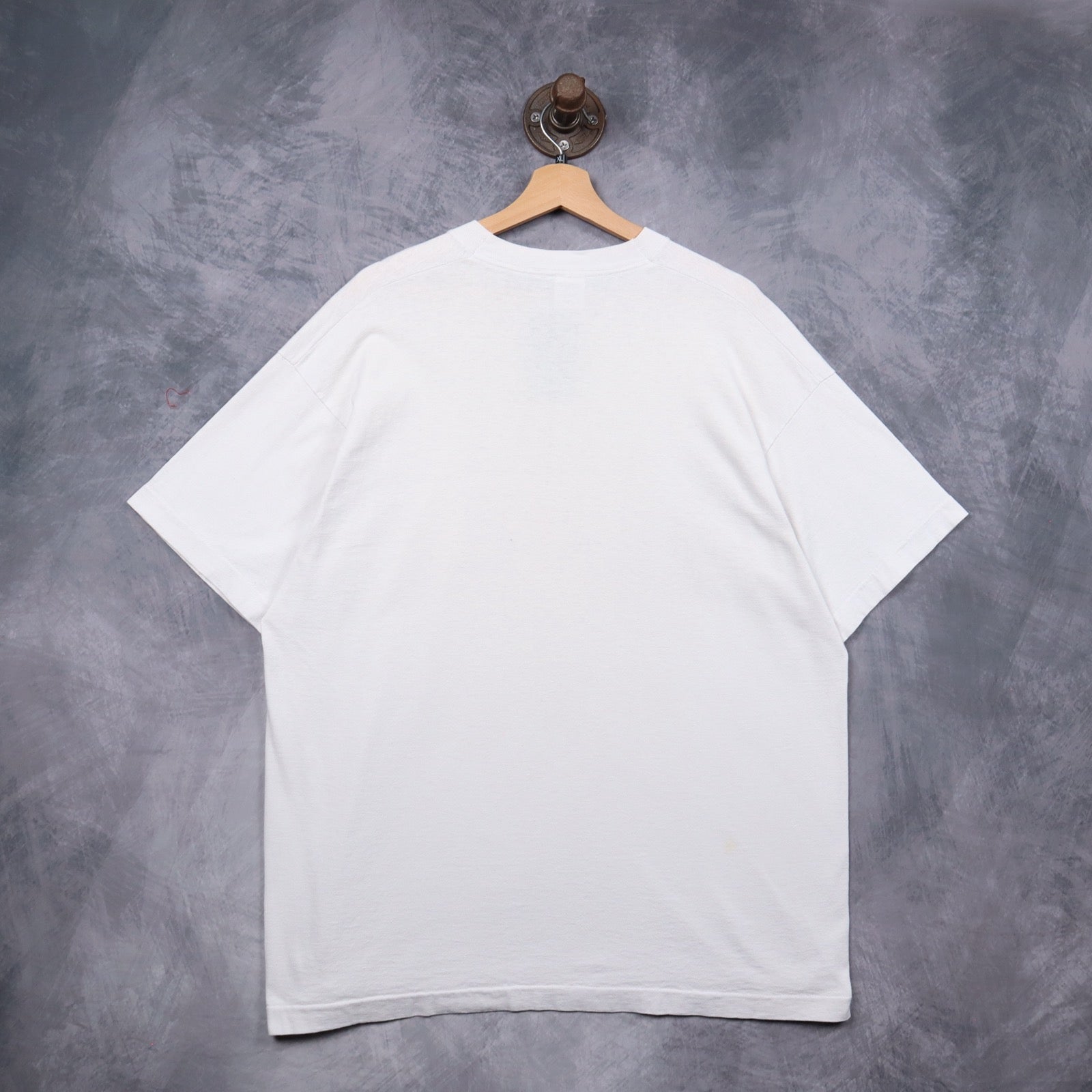 90s White I Hate Barney Shirt 5169
