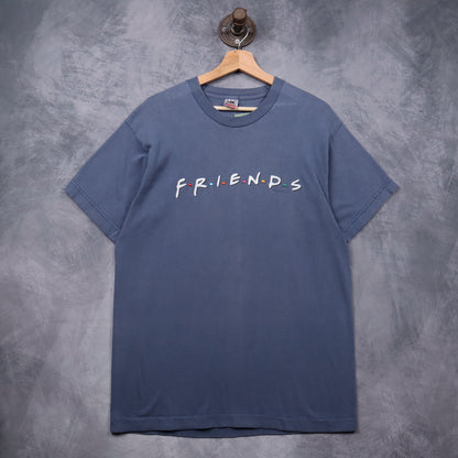 90s Faded Blue Friends Shirt 5507