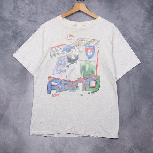 90s Grey Buffalo Bills Andre Reed Shirt 6710