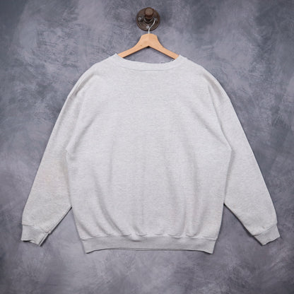90s Grey UT Longhorns Football Crewneck Sweatshirt 5695