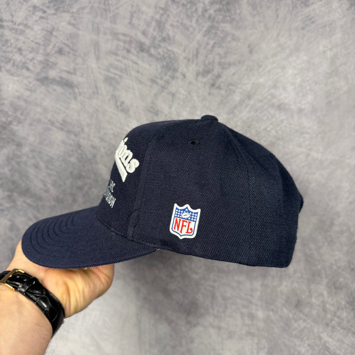 1998 Navy Blue Dallas Cowboys NFC Eastern Division Champions Snapback Hat 6846
