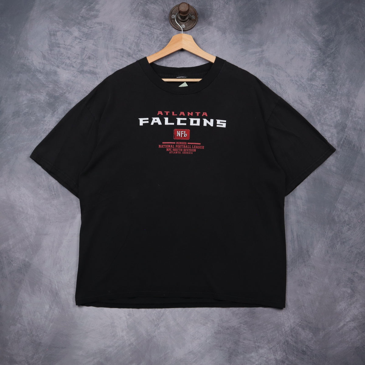 00s Black Atlanta Falcons NFL Shirt 6774