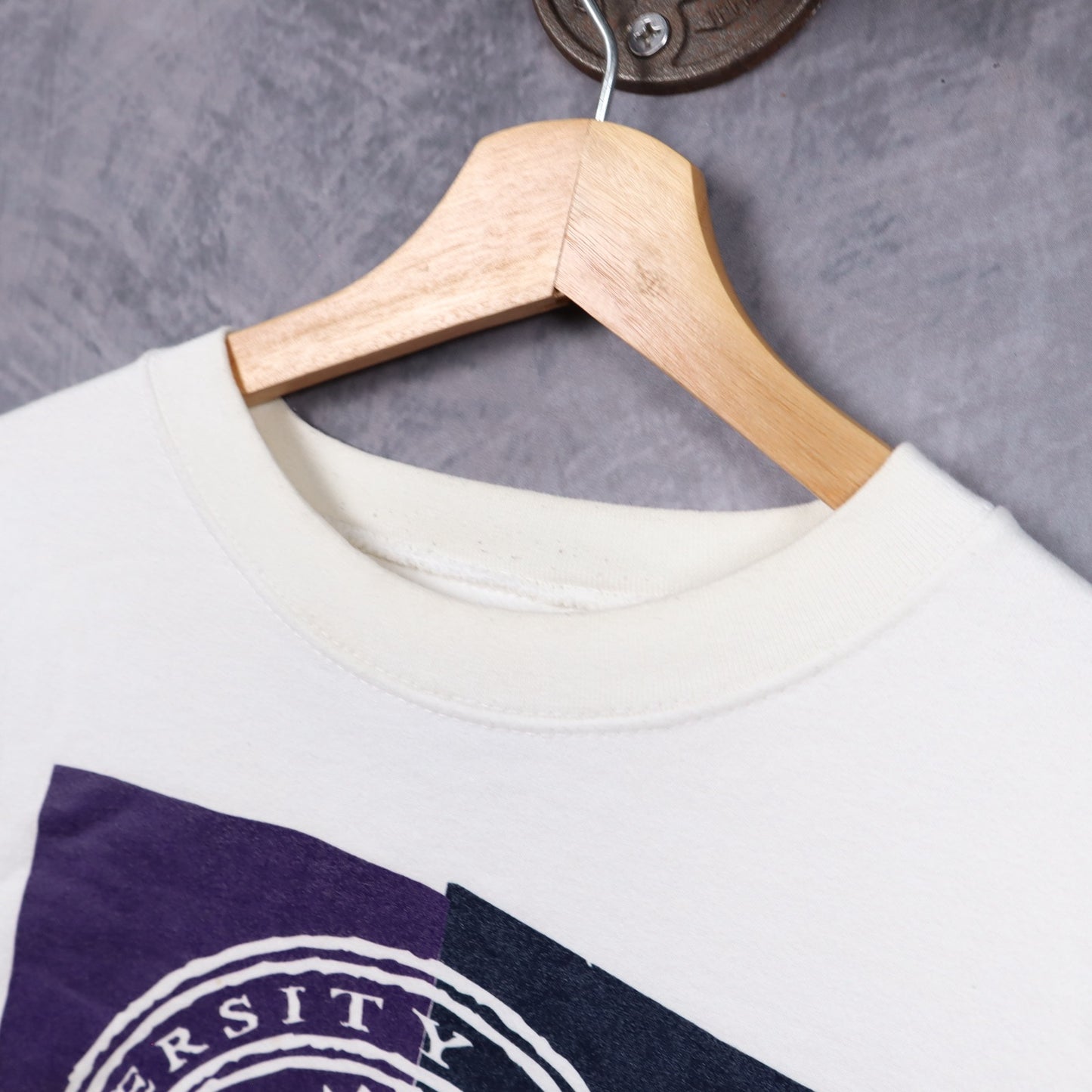 90s White University Of Texas Crewneck Sweatshirt 5706
