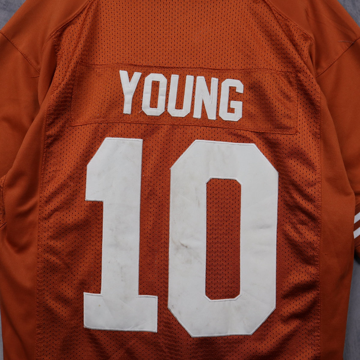 00s Orange Nike Texas Longhorns Vince Young #10 Jersey 5885