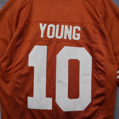 00s Orange Nike Texas Longhorns Vince Young #10 Jersey 5885