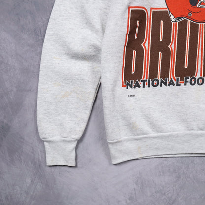 1992 Grey Cleveland Browns Crewneck Sweatshirt 6457
