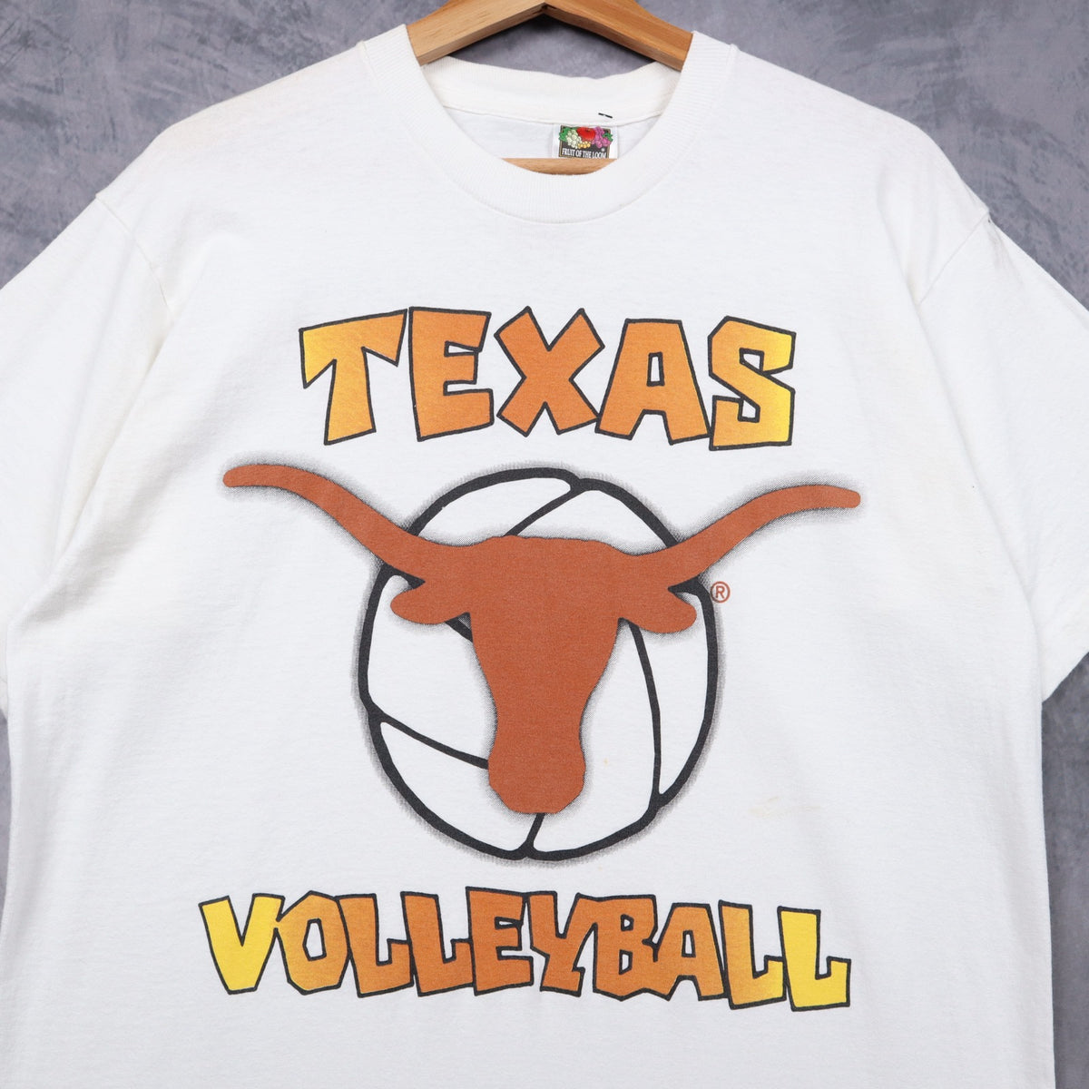 1998 White Texas Longhorns Volleyball Regional Finalist Shirt 5759
