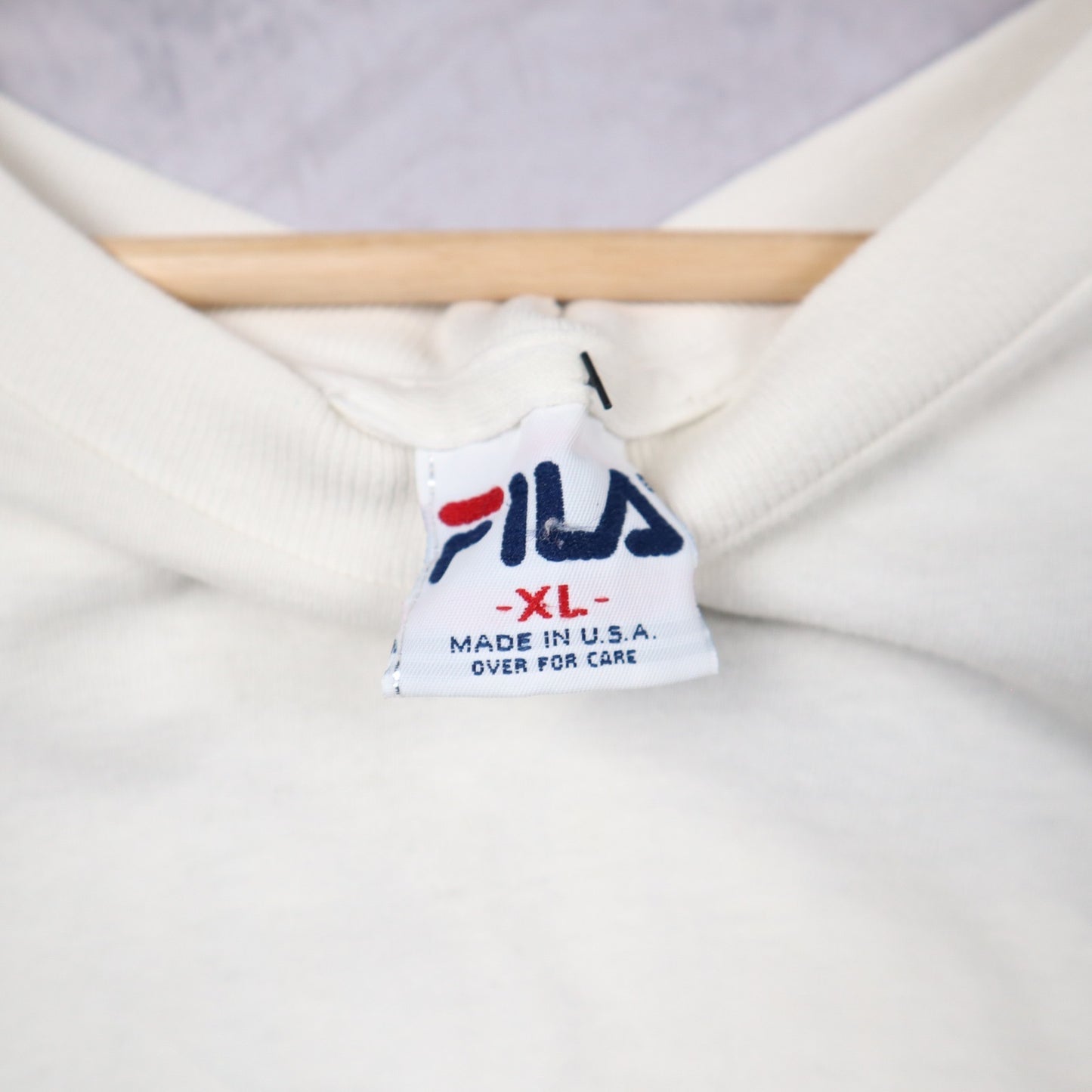 1997 White FILA US Open New York Long Sleeve Shirt 4686