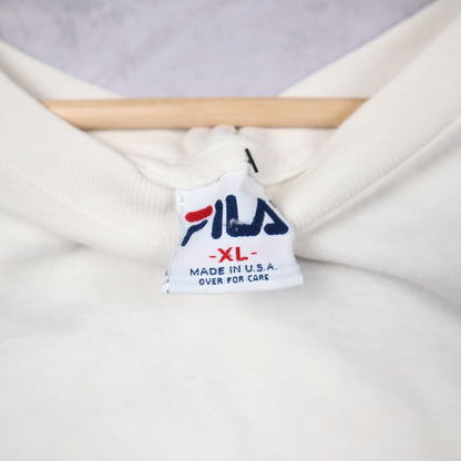 1997 White FILA US Open New York Long Sleeve Shirt 4686