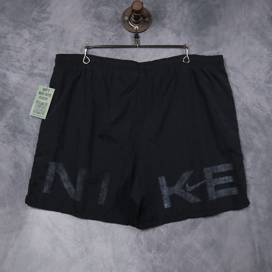 90s Black Nike Nylon Shorts 5192