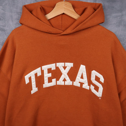 00s Burnt Orange Texas Longhorns Hoodie 5658