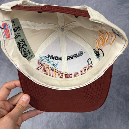 1996 Cream Dallas Cowboys Super Bowl XXX Champions Snapback Hat 6852