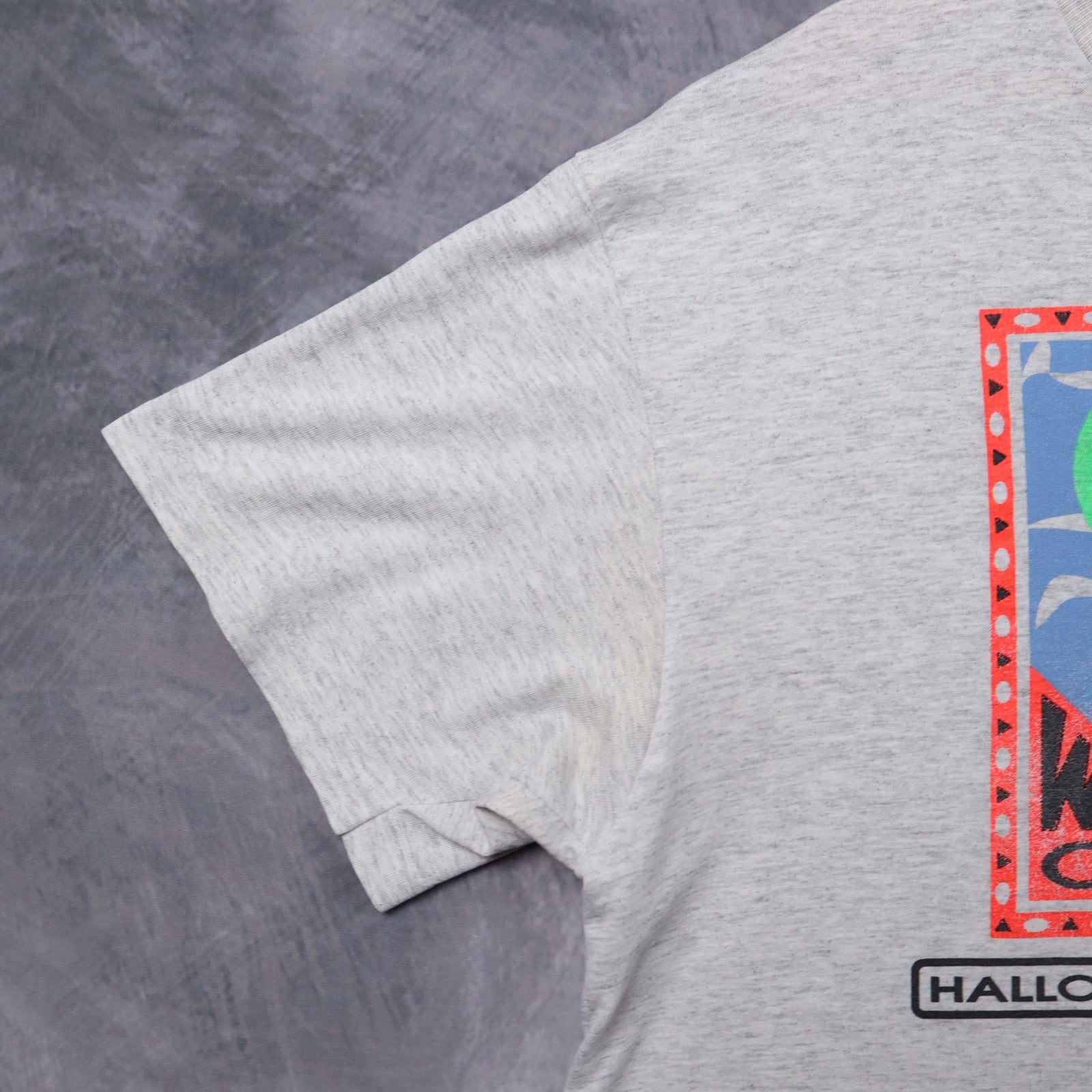 1992 Heather Gray Westbank Challenge Halloween Austin Texas Shirt 5384