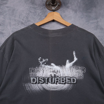 90s Grey Disturbed Skull Shirt 4941