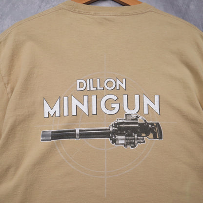 Y2K Tan Dillon Aero Minigun Shirt 4645
