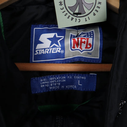 90s Black New York Jets Starter Jacket 6503