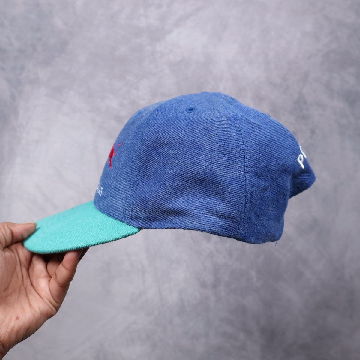 90s Blue Red Bull Sauber Petronas Malaysia F1 Hat 7346