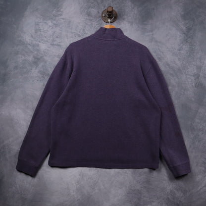 Y2K Purple Polo Ralph Lauren Quarter Zip Sweater 5402