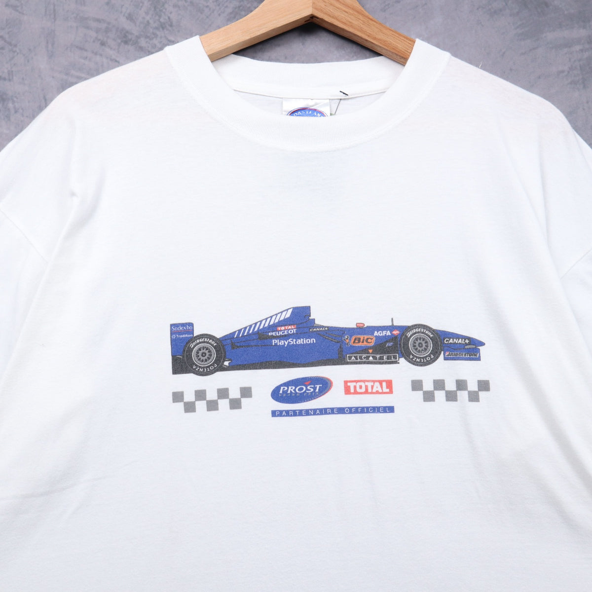 00s White Prost Grand Prix F1 Shirt 7283