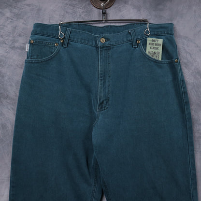 90s Teal Carhartt Denim Jeans 5249