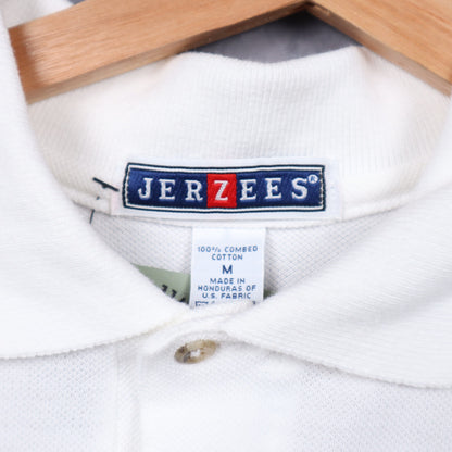 00s White Miller Lite Texas Showdown Polo Shirt 6679
