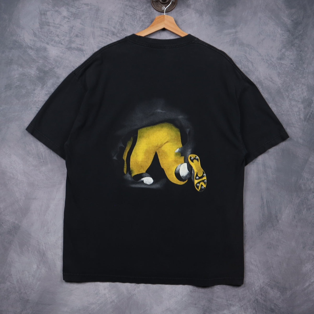 00s Black Pittsburgh Steelers Shirt 6766