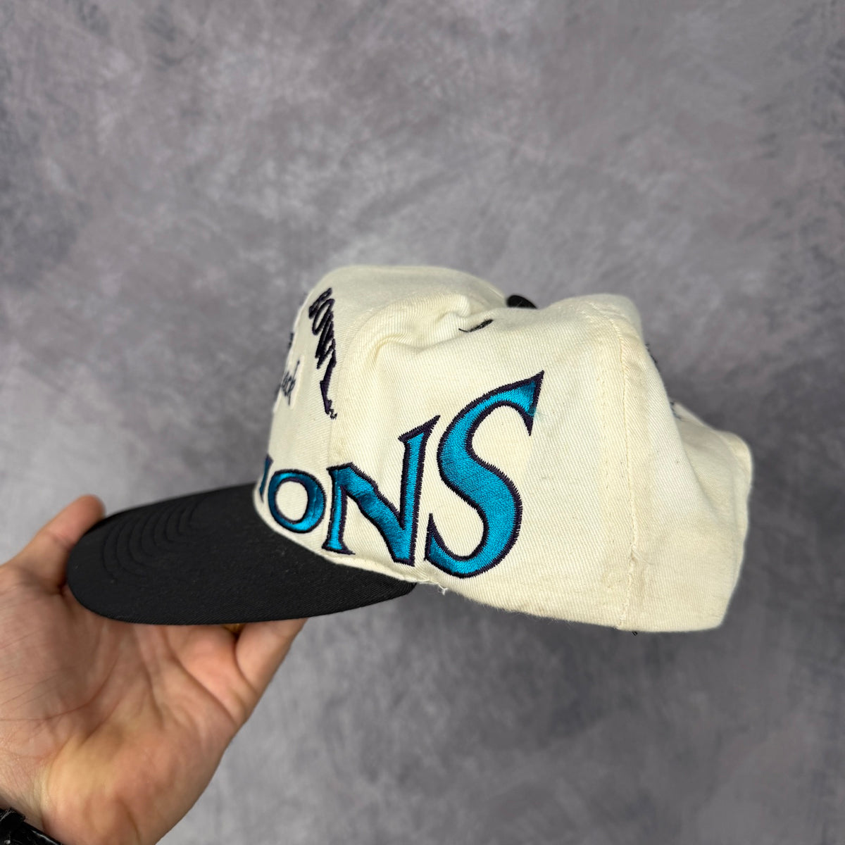90s Cream Dallas Cowboys Super Bowl Back to Back Champions Snapback Hat 6849