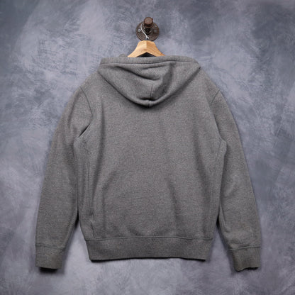 Early 00s Grey Polo Ralph Lauren Zip Up Hoodie 5492