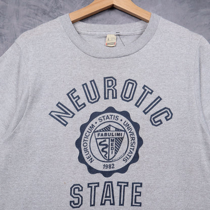 1982 Heather Grey Neurotic State Shirt 5151
