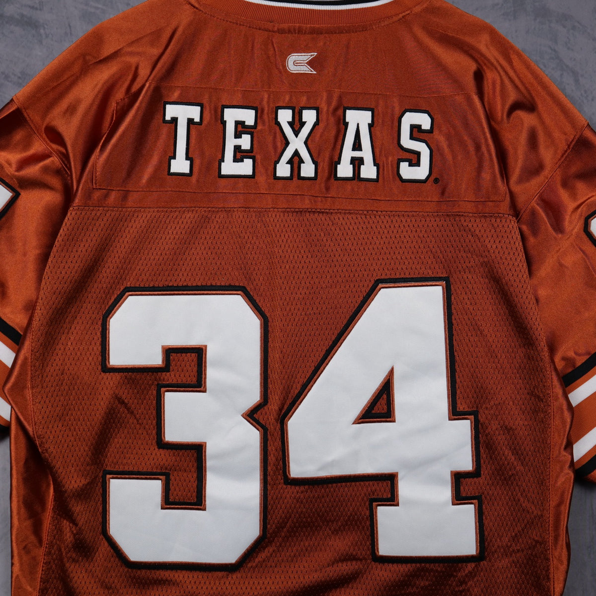 00s Burnt Orange Texas Longhorns #34 Colosseum Jersey 5883