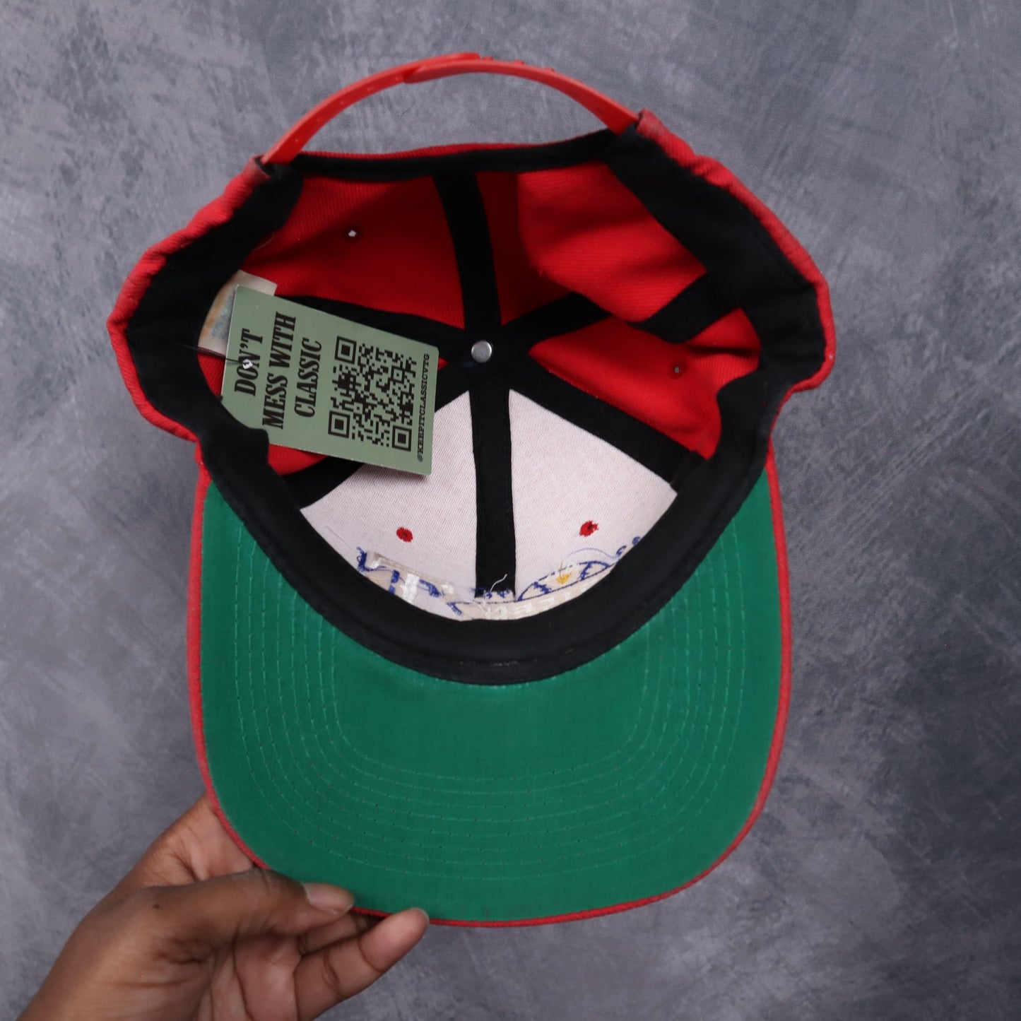 1996 Red Texas Rangers AL Western Division Champs Snapback Hat 5566