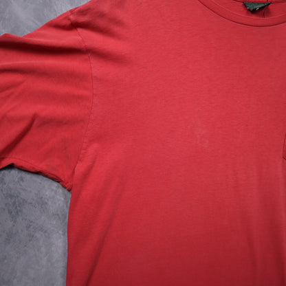 90s Red Polo Country Ralph Lauren Pocket Shirt 4722