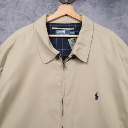 Early 2000s Tan Polo Ralph Lauren Harrington Jacket 5469