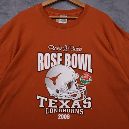 2006 Orange Texas Longhorns Rose Bowl Shirt 5837