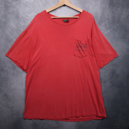 90s Red Polo Country Ralph Lauren Pocket Shirt 4722