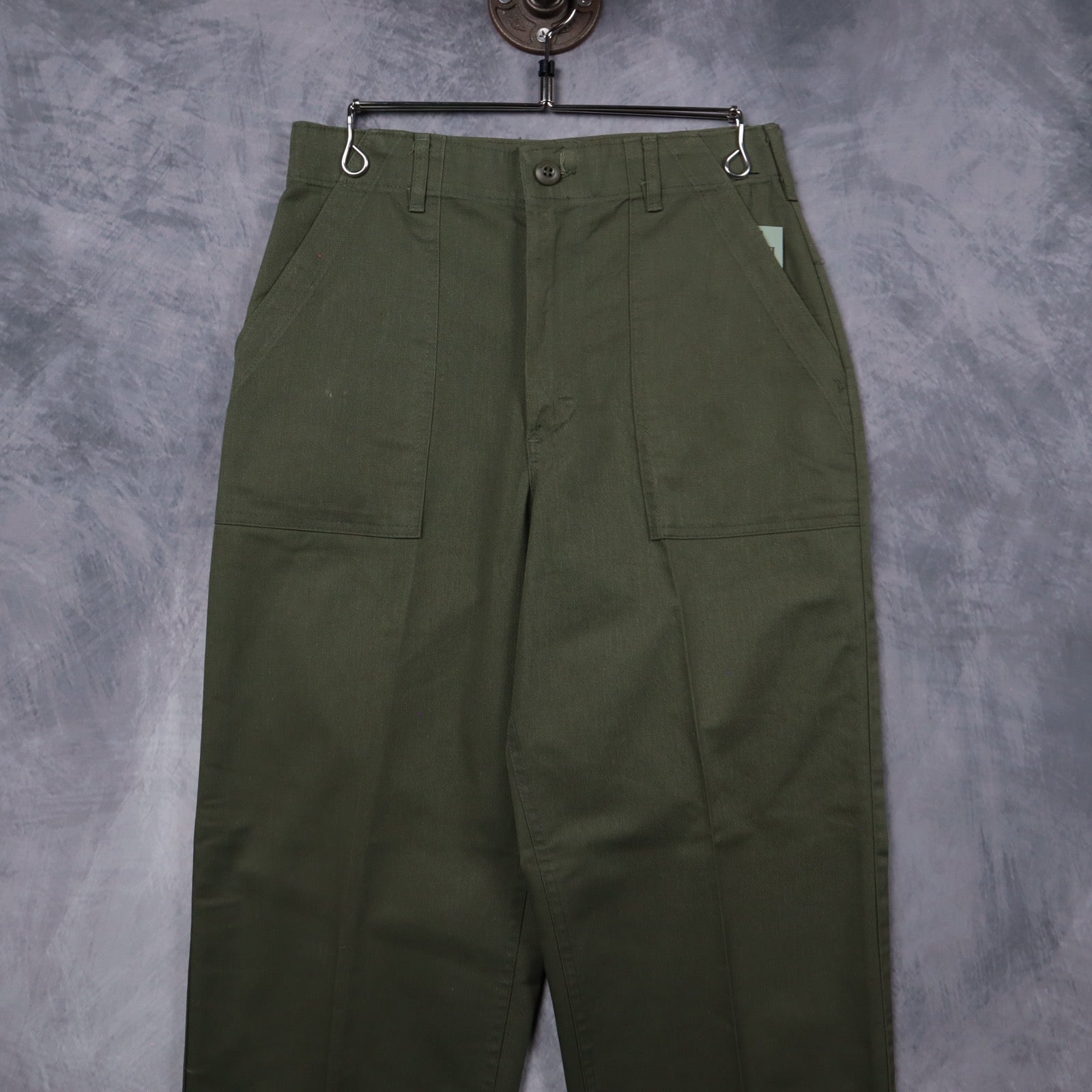 70s Olive Green US Military OG-507 Utility Trousers 5254