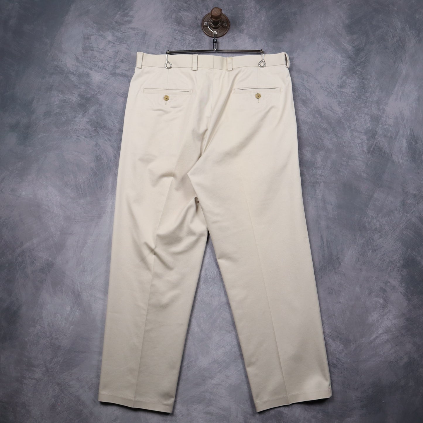 90s Cream Nordstrom Pleated Trousers 5219