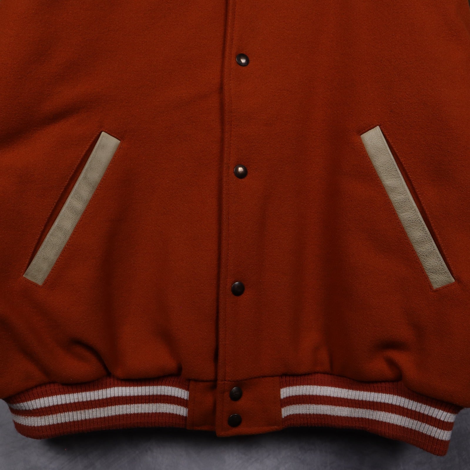 00s Burnt Orange Nike Texas Longhorns Varsity Jacket 5935