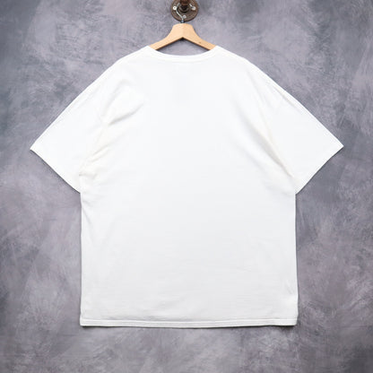 00s White Daniel Johnston Hi How Are You Shirt 4981