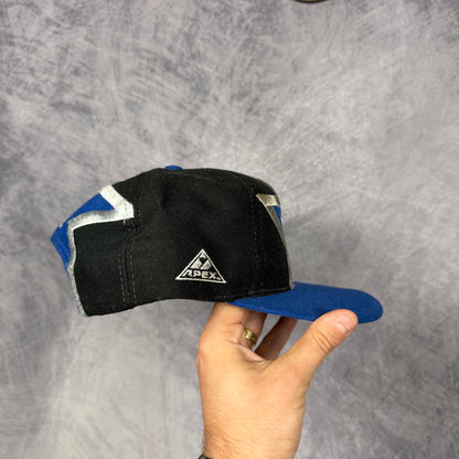 90s Blue Dallas Cowboys Apex One Snapback Hat 6862