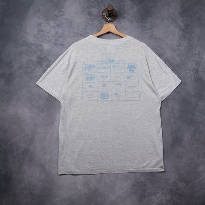 1992 Heather Gray Westbank Challenge Halloween Austin Texas Shirt 5384