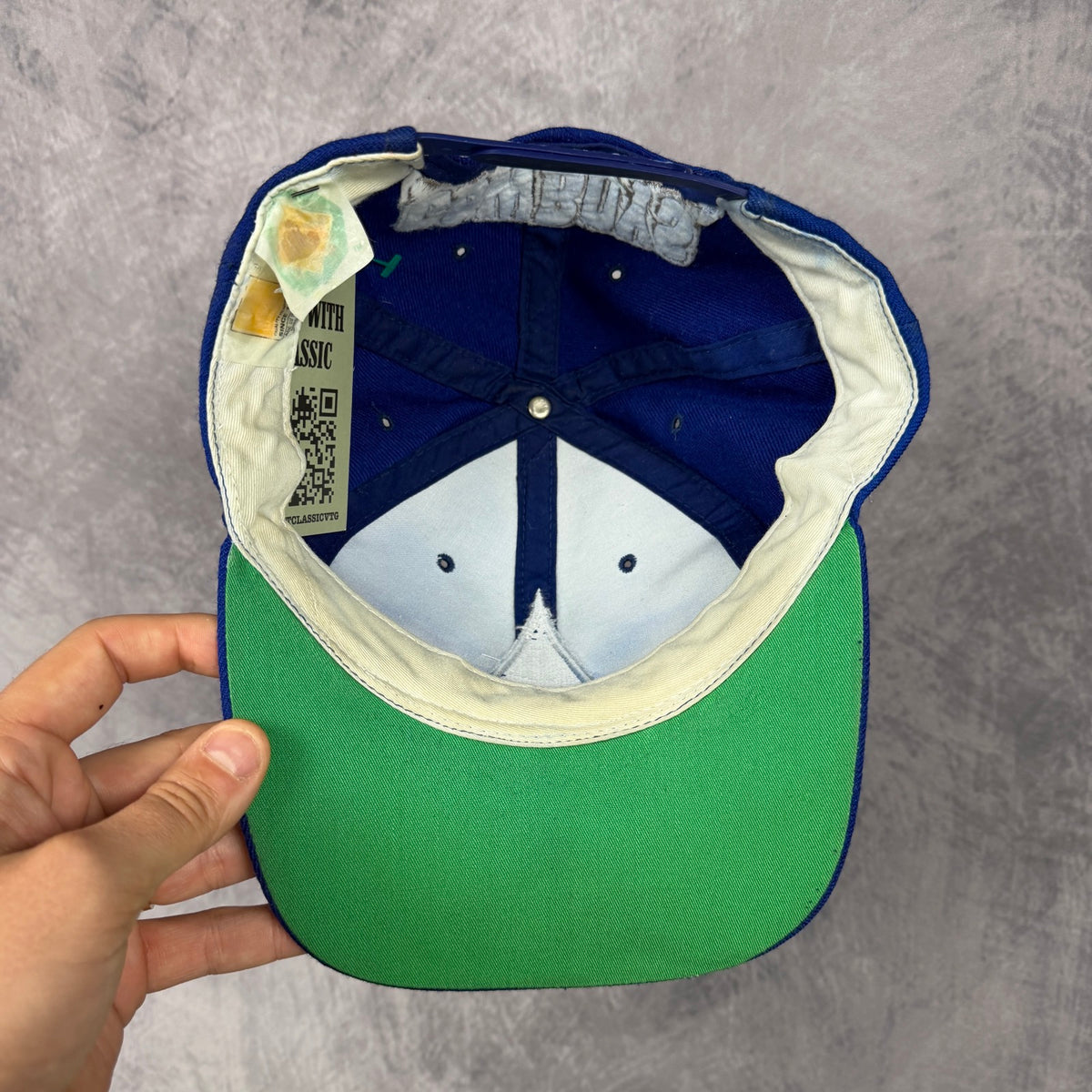 90s Blue Dallas Cowboys Snapback Hat 6804